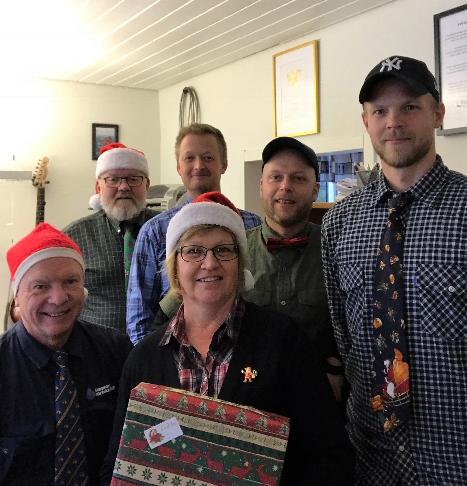 Julklappsutdelning!